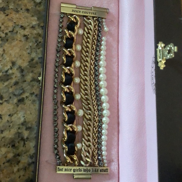 “ Juicy Couture “ Bracelet Multi links - Picture 6 of 8